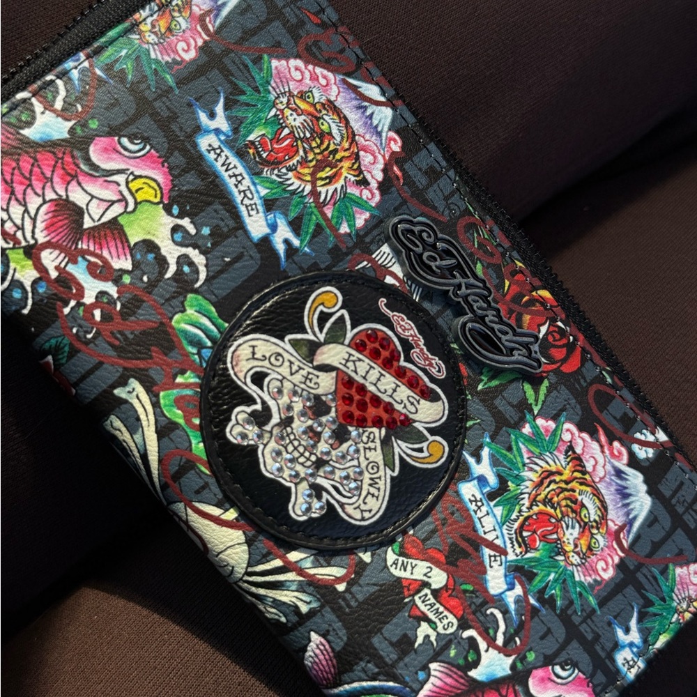 Colorful Tattoo-Inspired Wallet
